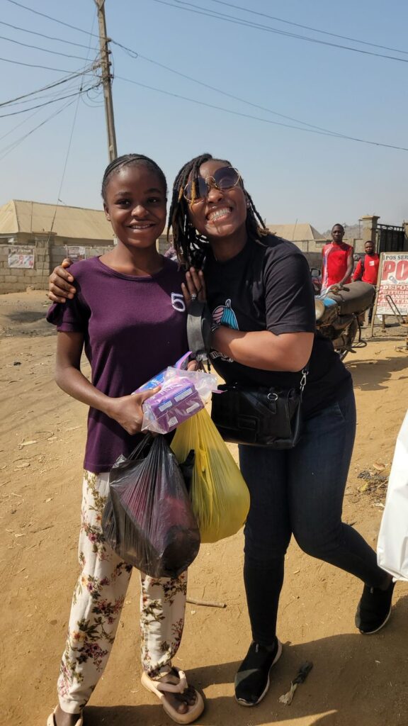 El-Neema Cares Initiative Reaches 50 Girls with Menstrual Hygiene Support in Abuja Christmas Outreach El-Neema Cares Initiative