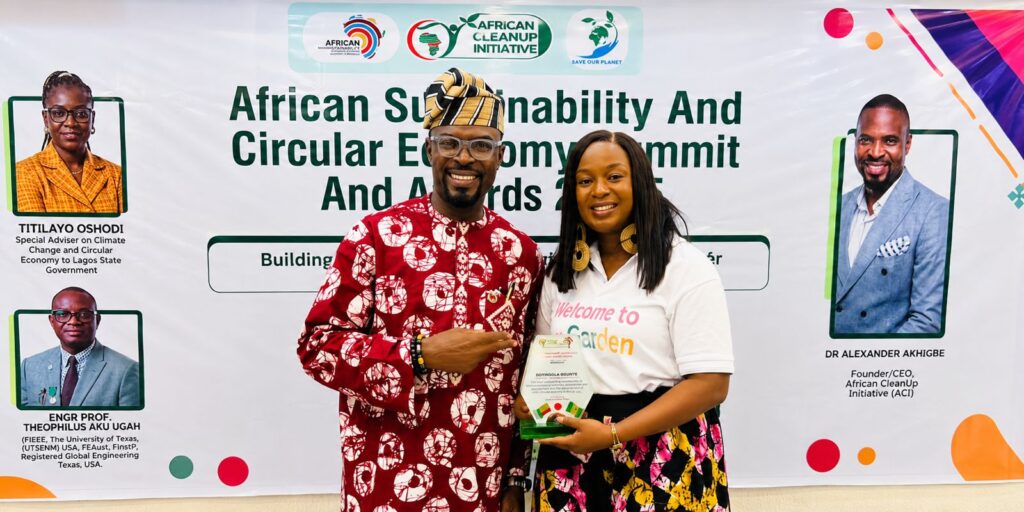 Doyinsola Ogunye Honoured for Advancing Sustainability and Circular Economy in Africa Doyinsola Ogunye